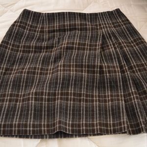 Plaid Skirt